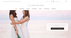Desktop Screenshot of pasteldress.com